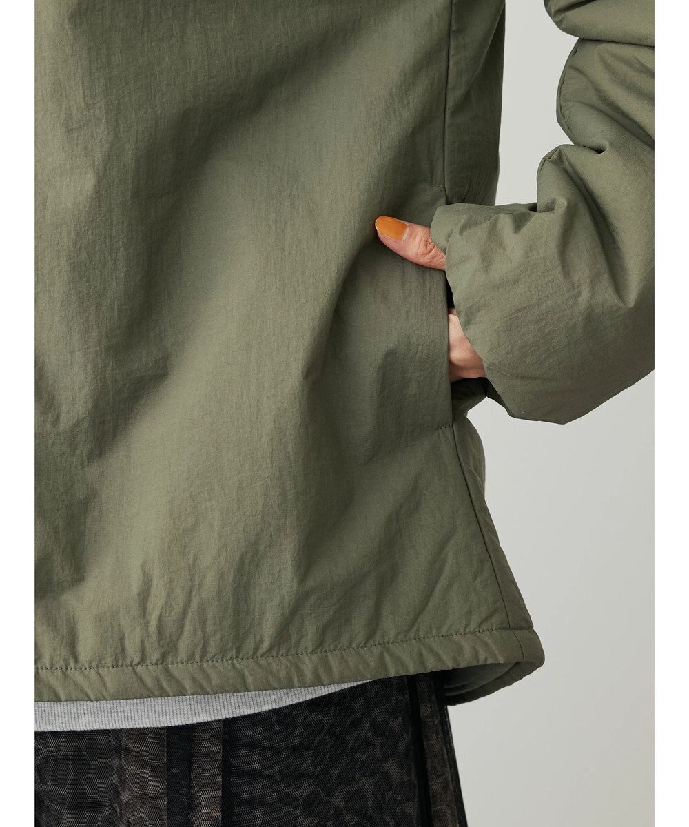 Green Parks ライト中わたノーカラーブルゾン 