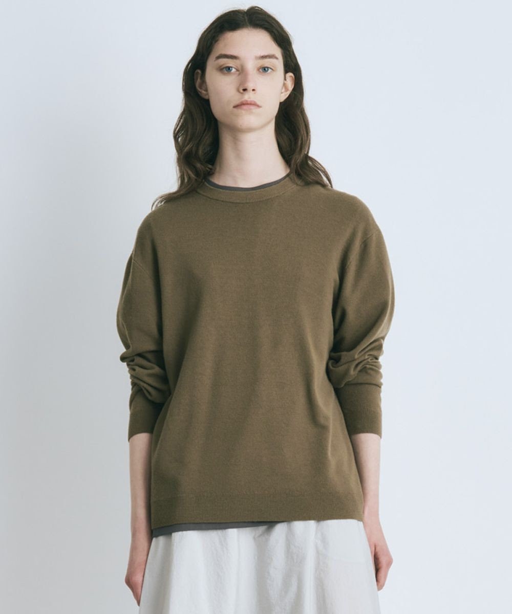 MAT WOOL | クルーネックセーター - UNISEX / ATON | ファッション通販