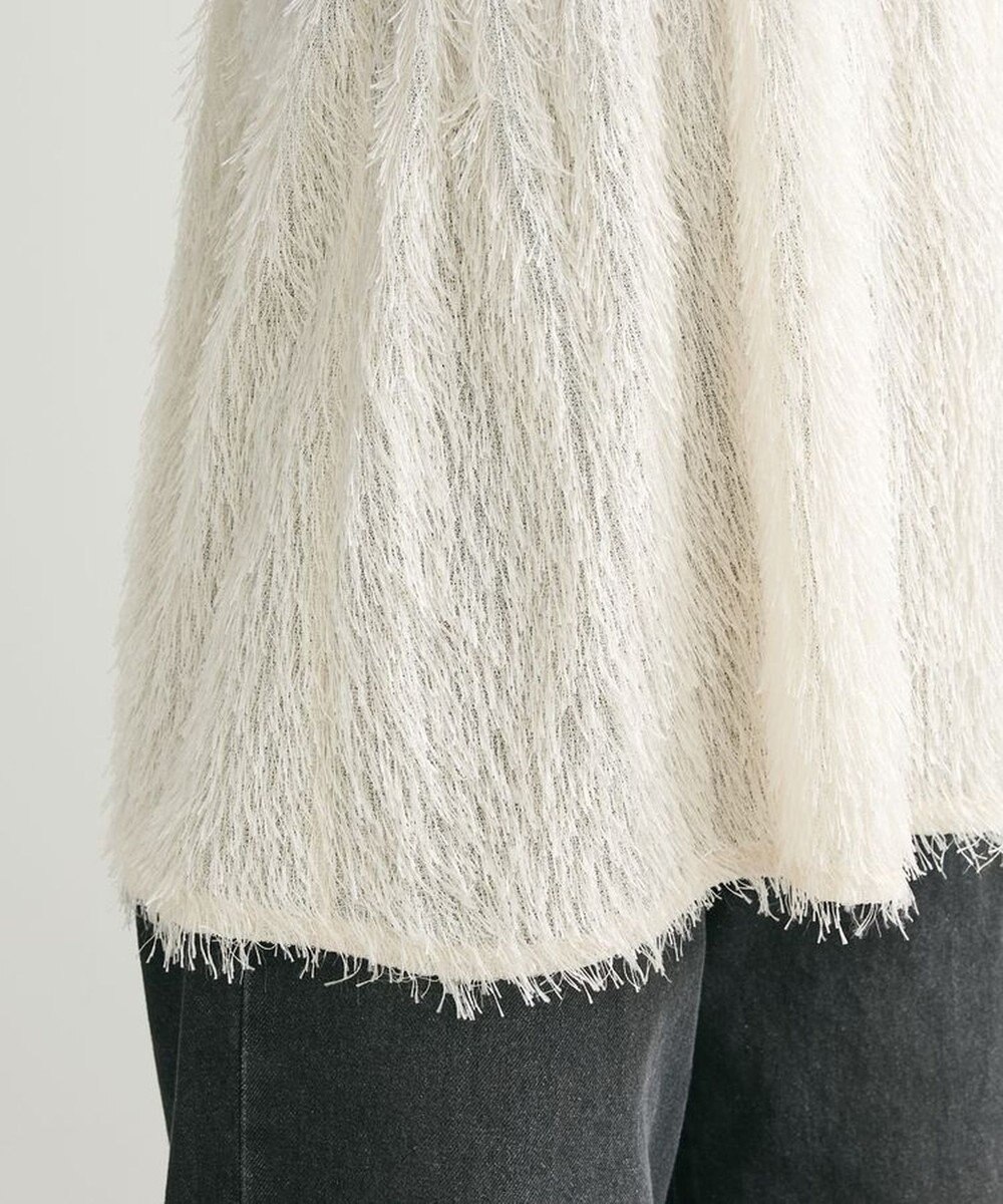 Green Parks ラメフリンジカットキャミソールビスチェ 