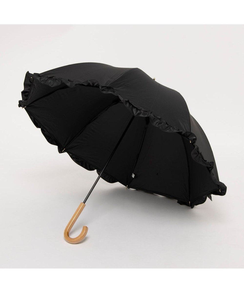 UNBILLION カシュネ cachenez / 【晴雨兼用】【日傘】 UV カット率99％以上 PUビッグフリルショートパラソル 