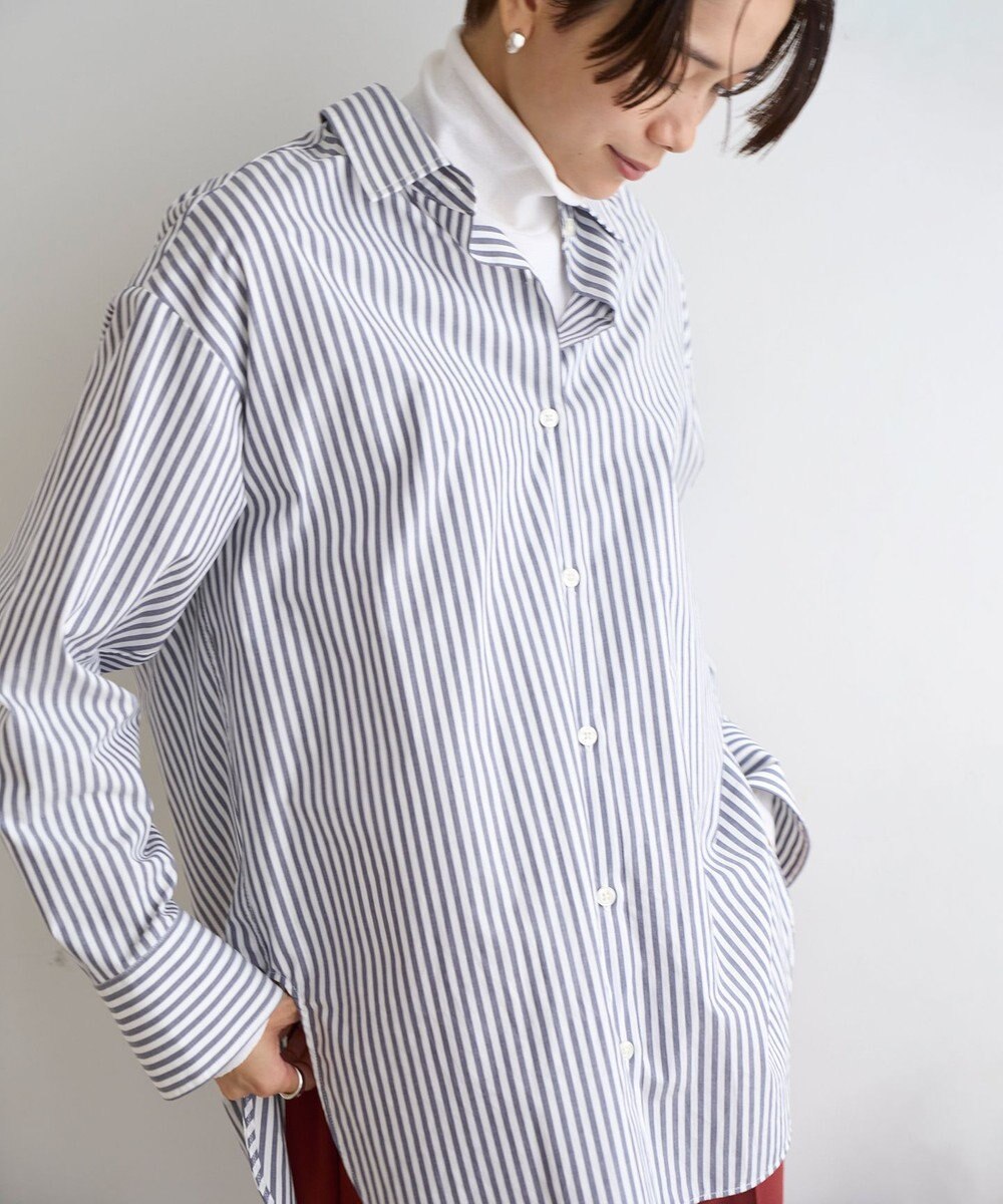 UNFILO 【抗菌防臭】イージーケア オーバー シャツ 