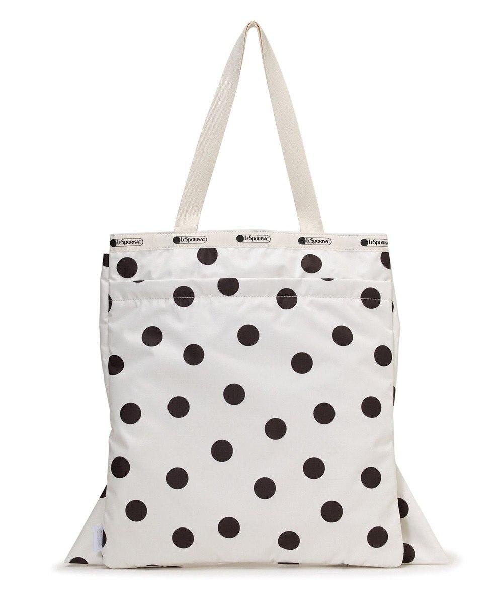 LeSportsac LG BOW EMERALD TOTE/ノワールポルカドットスナイデル 
