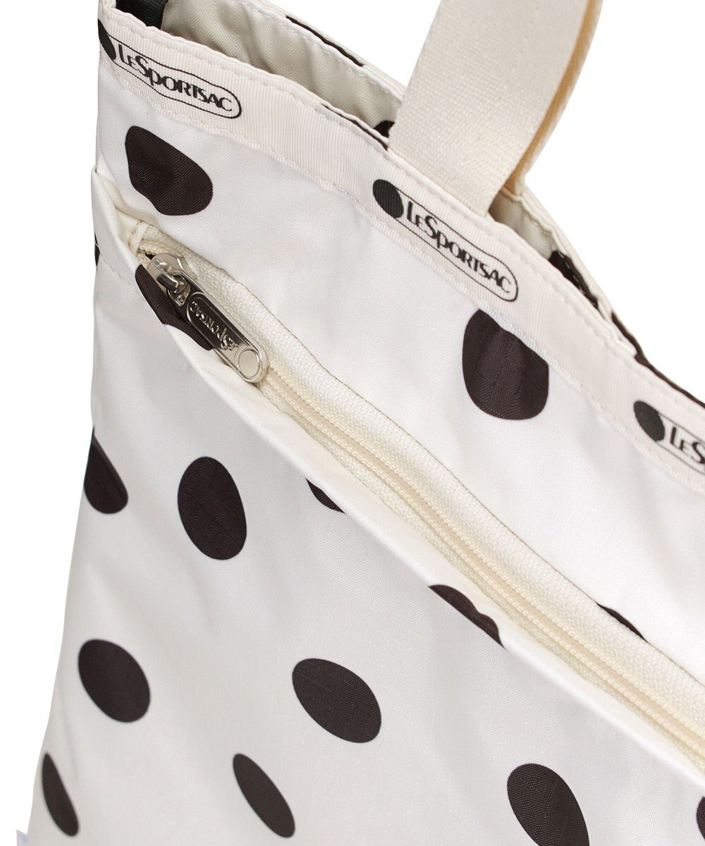 LeSportsac LG BOW EMERALD TOTE/ノワールポルカドットスナイデル 