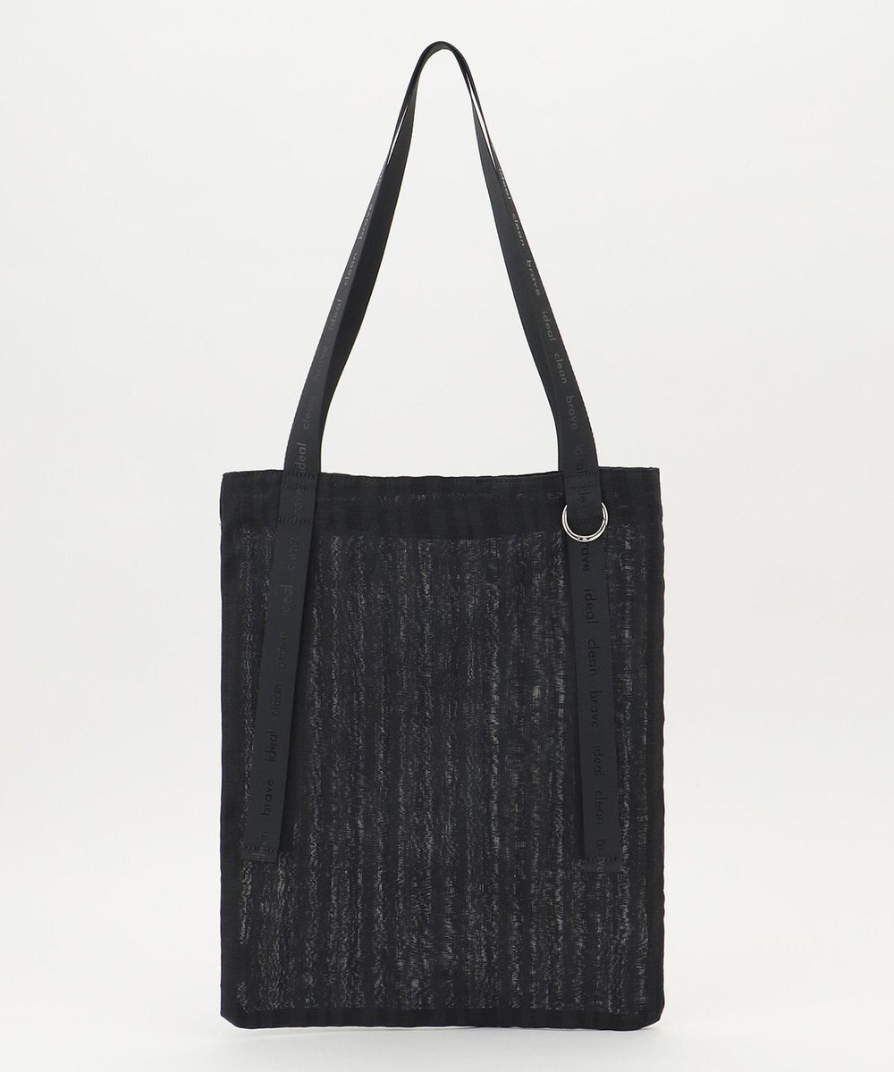 ICB 【A4サイズ収納可】ロゴハンドルトートバッグ 