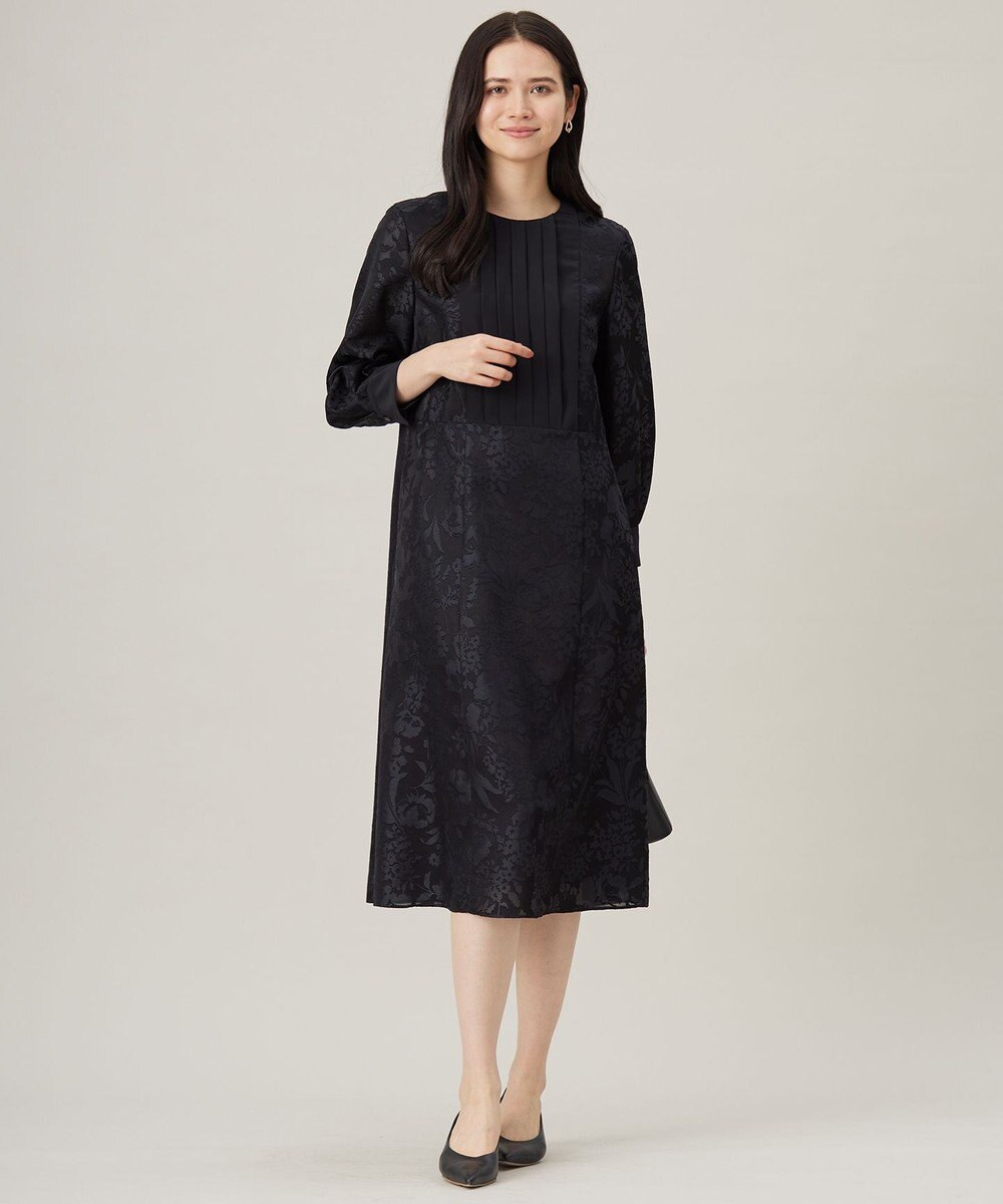 自由区 【洗える】オパールプリント ワンピース 