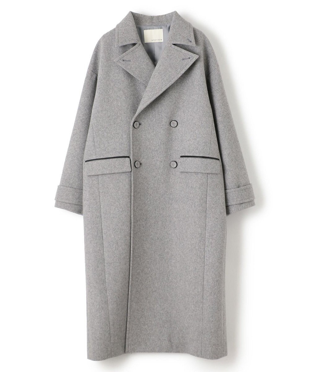 uncrave ロング チェスターコート（uncrave WHITE） 