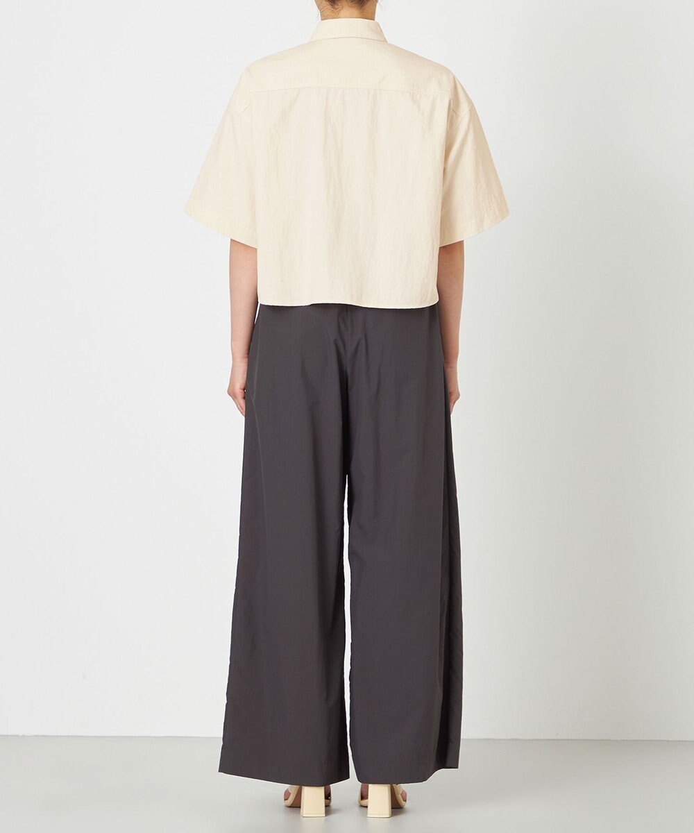 NAVE 【ReNAVE・洗える/撥水加工/接触冷感/UVケア/セットアップ】ナイロンタスラン シャツ 