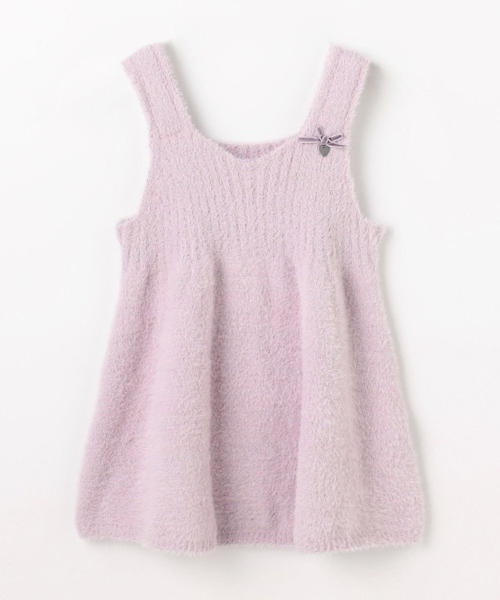 組曲 KIDS 【S-Lサイズ】シャギーニット キャミソール 