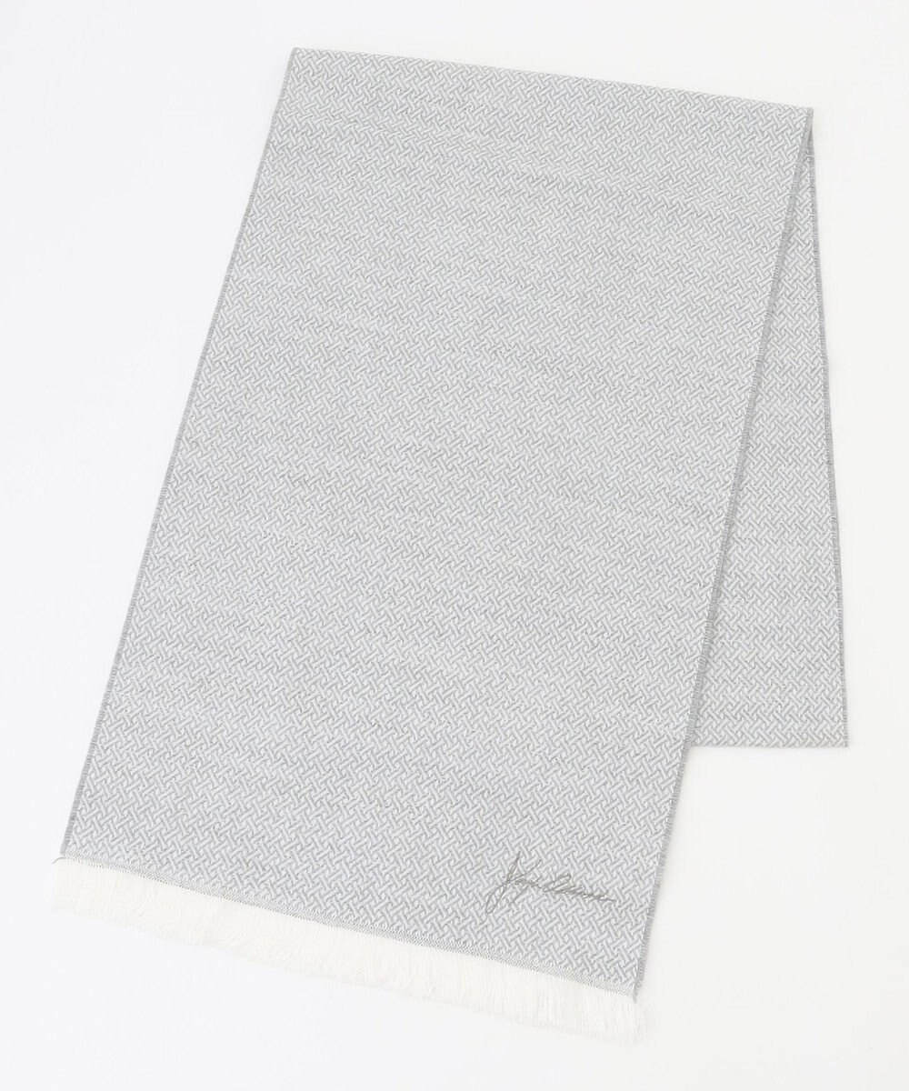 JOSEPH ABBOUD 【フランス製】ブレードライクパターン ストール 