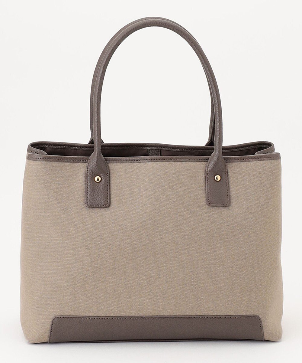 ANY 【PC・A4サイズ収納可】ステッチラインキャンバストート 