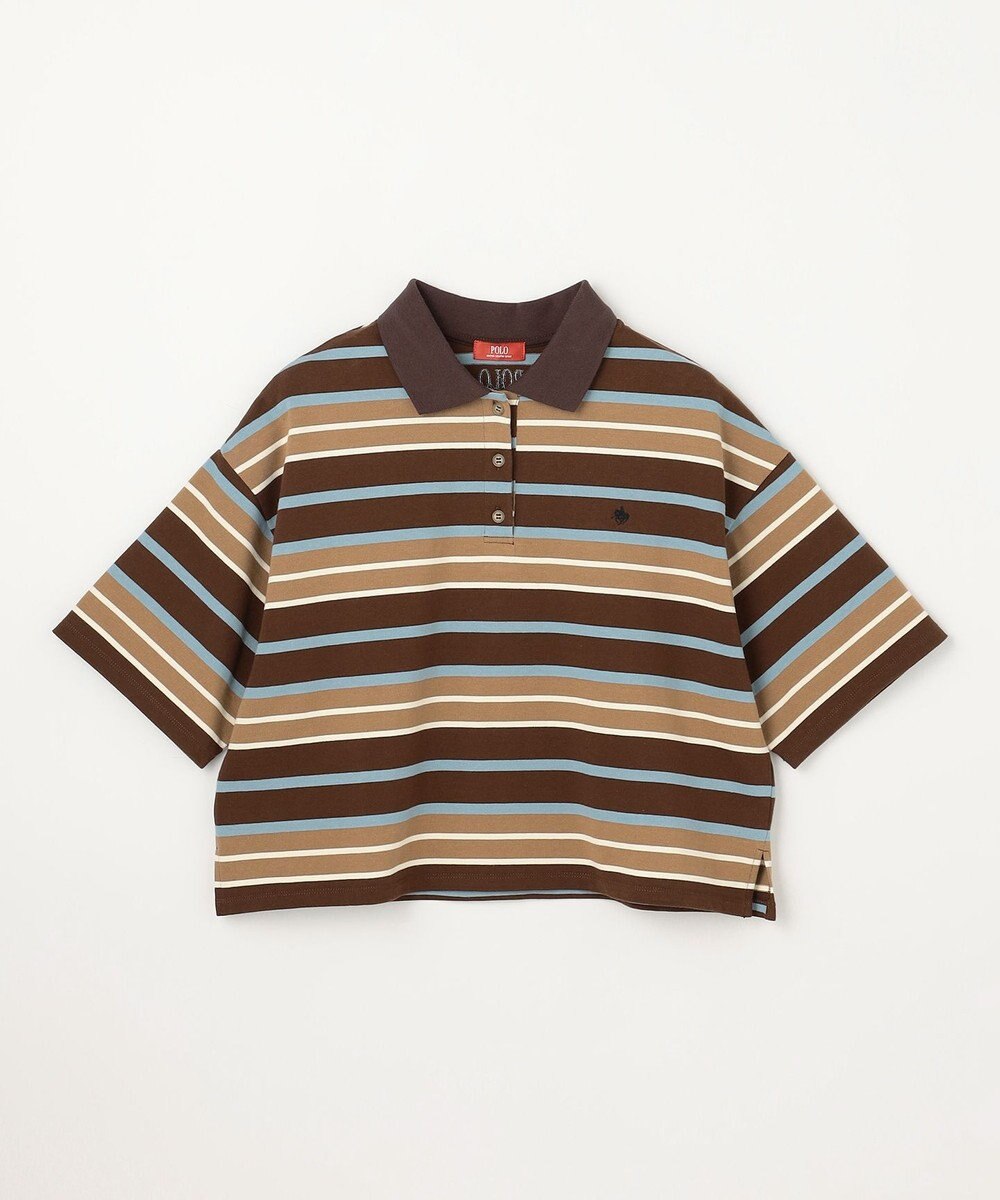 ANY 【POLO BCS別注】マルチカラー短丈ポロシャツ 