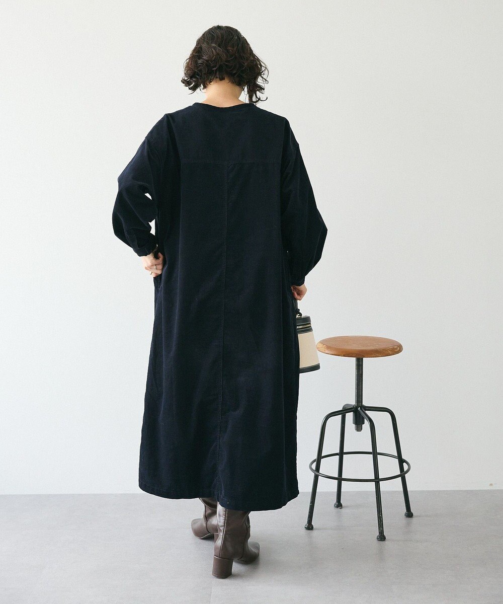 CRAFT STANDARD BOUTIQUE コーデュロイシャツワンピース 