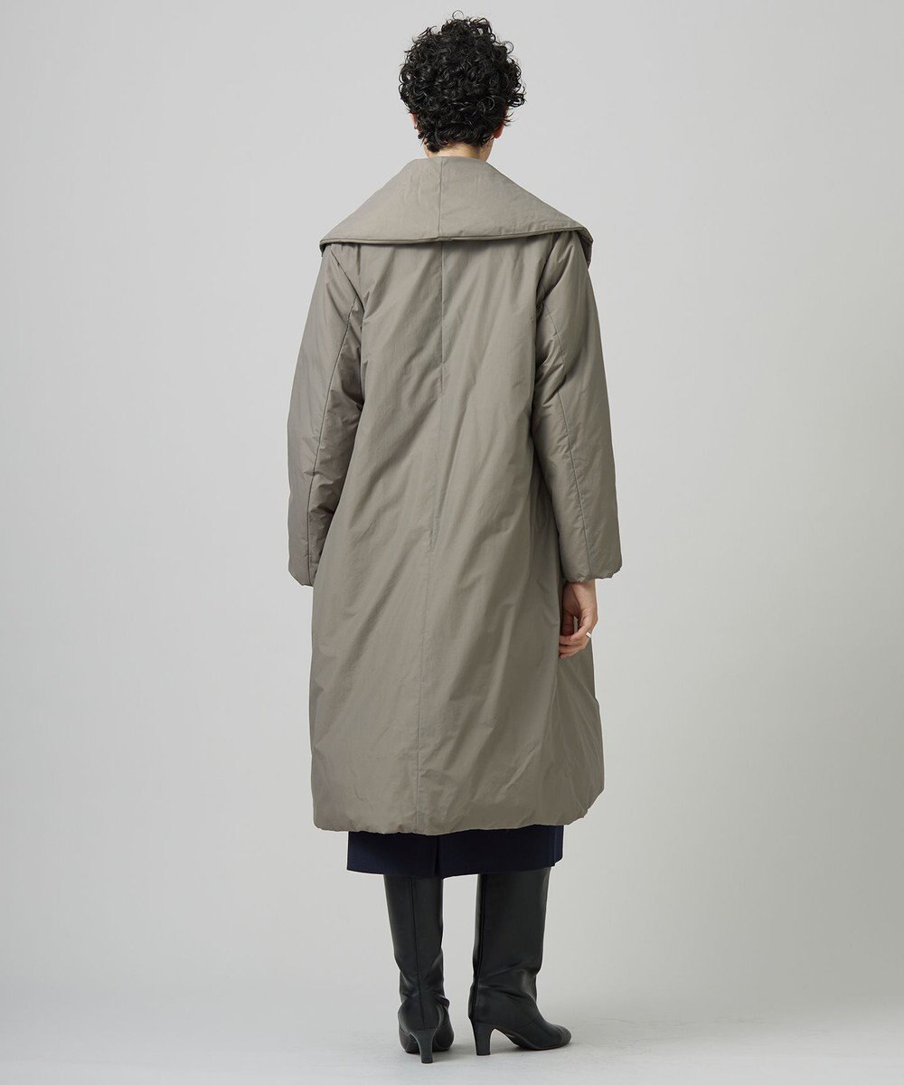 ICB L ADSダウン ショールカラーコート 