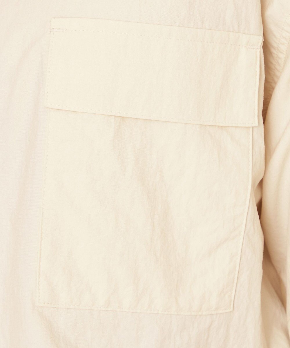 NAVE 【ReNAVE・洗える/撥水加工/接触冷感/UVケア/セットアップ】ナイロンタスラン シャツ 