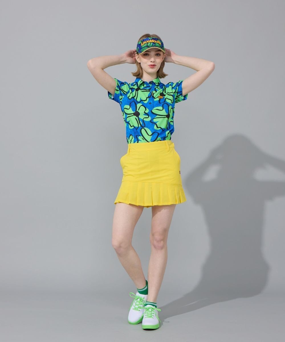 FILA GOLF／marie claire 【Loudmouth】柄ポロシャツ 
