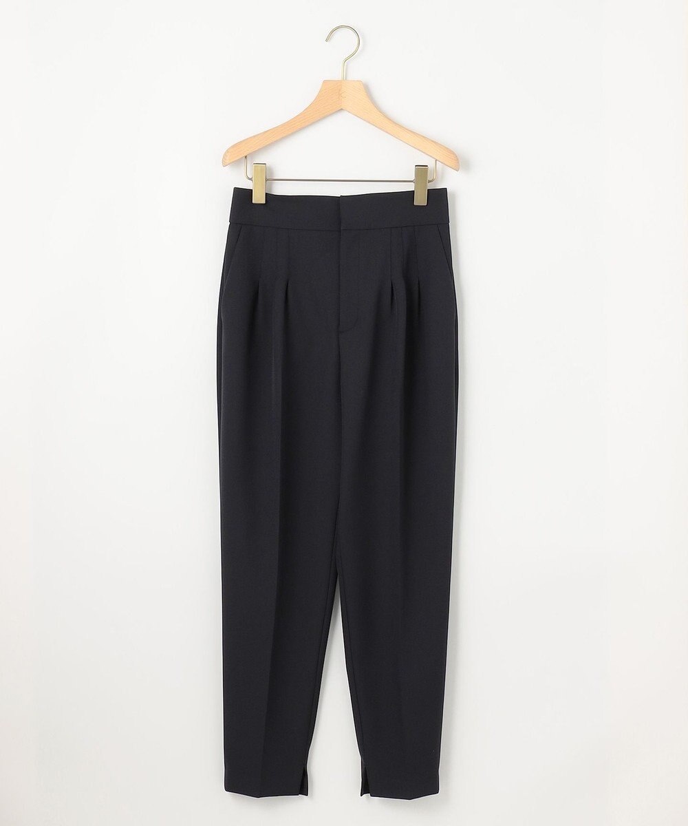 組曲 ライトダブルクロス テーパードパンツ 