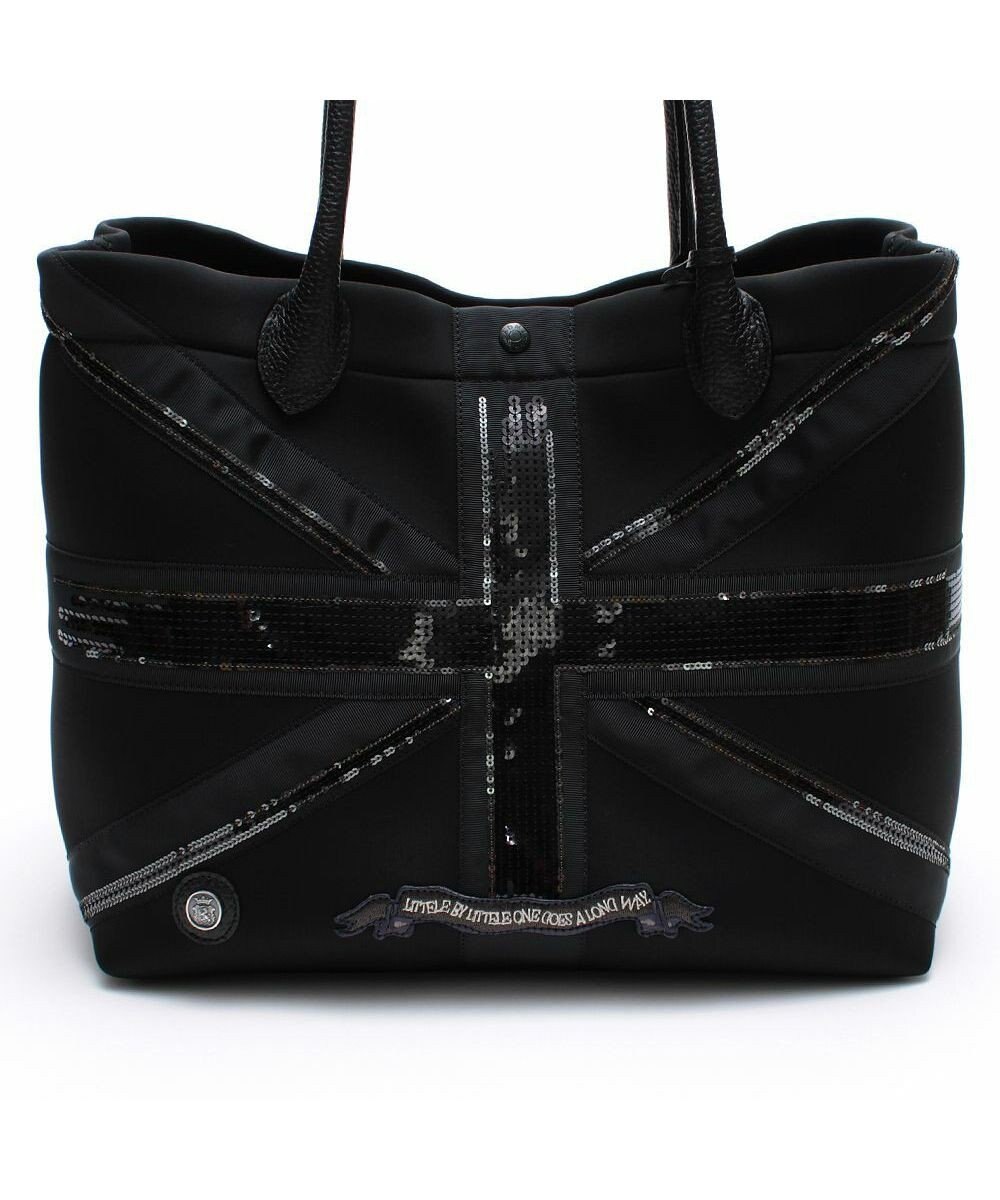 A.D.M.J. 【魔法の様に軽い】マジックライト/ユニオンジャックキューブトート34cm 