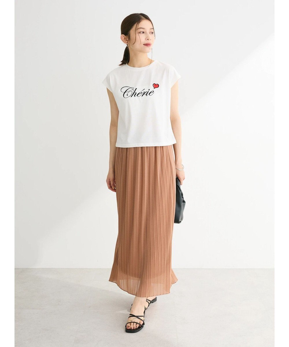 Green Parks ・ｓｗｉｎｇ　ｂｙ　ロゴ刺繍フレンチＴＥＥ 