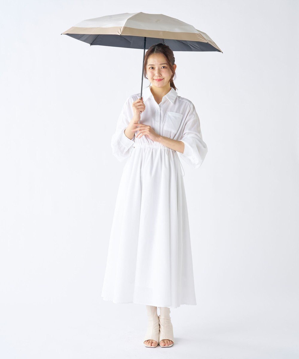 MOONBAT 【遮光100％】晴雨兼用 折りたたみ傘 コンパクト kowaza コワザ バイカラー 