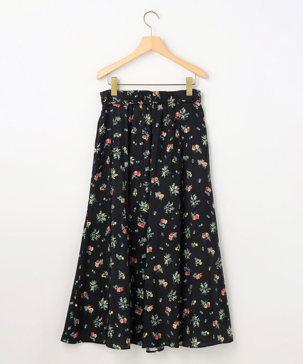 組曲 S 【先行予約】クラッシックフラワープリント フレアスカート 