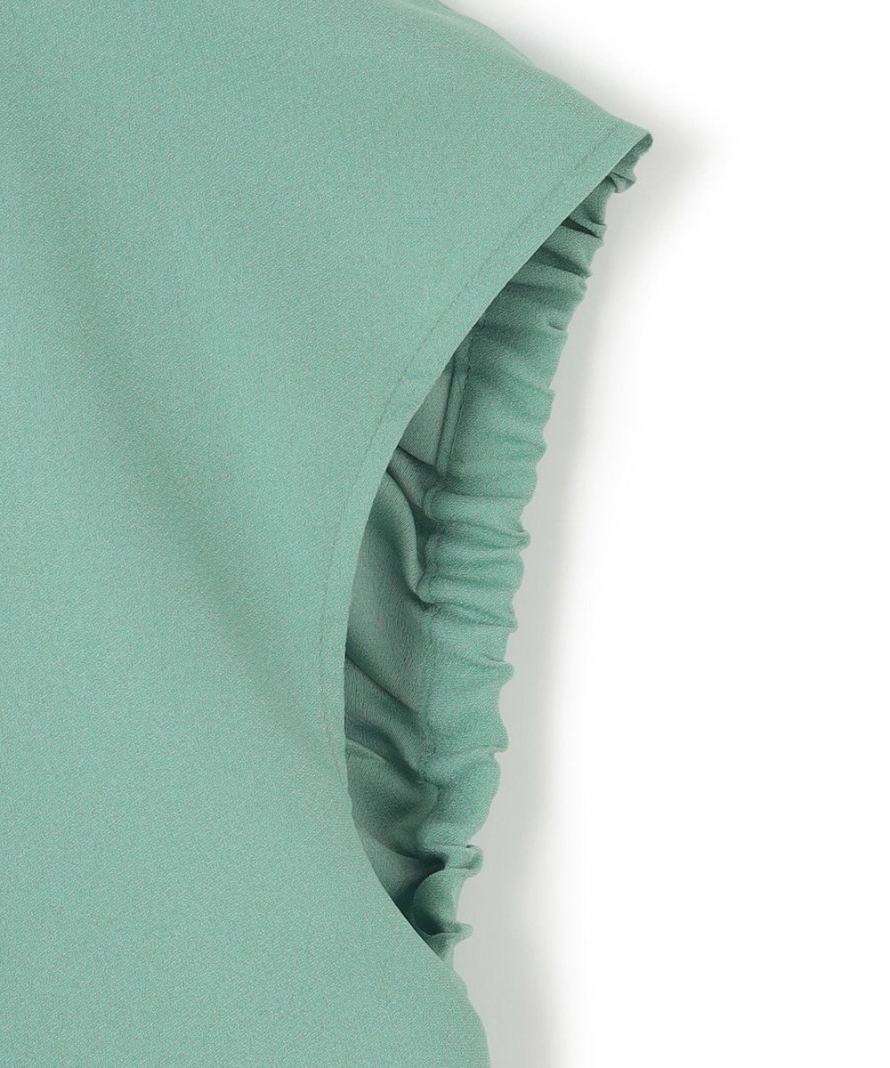 ICB 【洗える】FluidBackSatin ラウンドヘムプルオーバー 