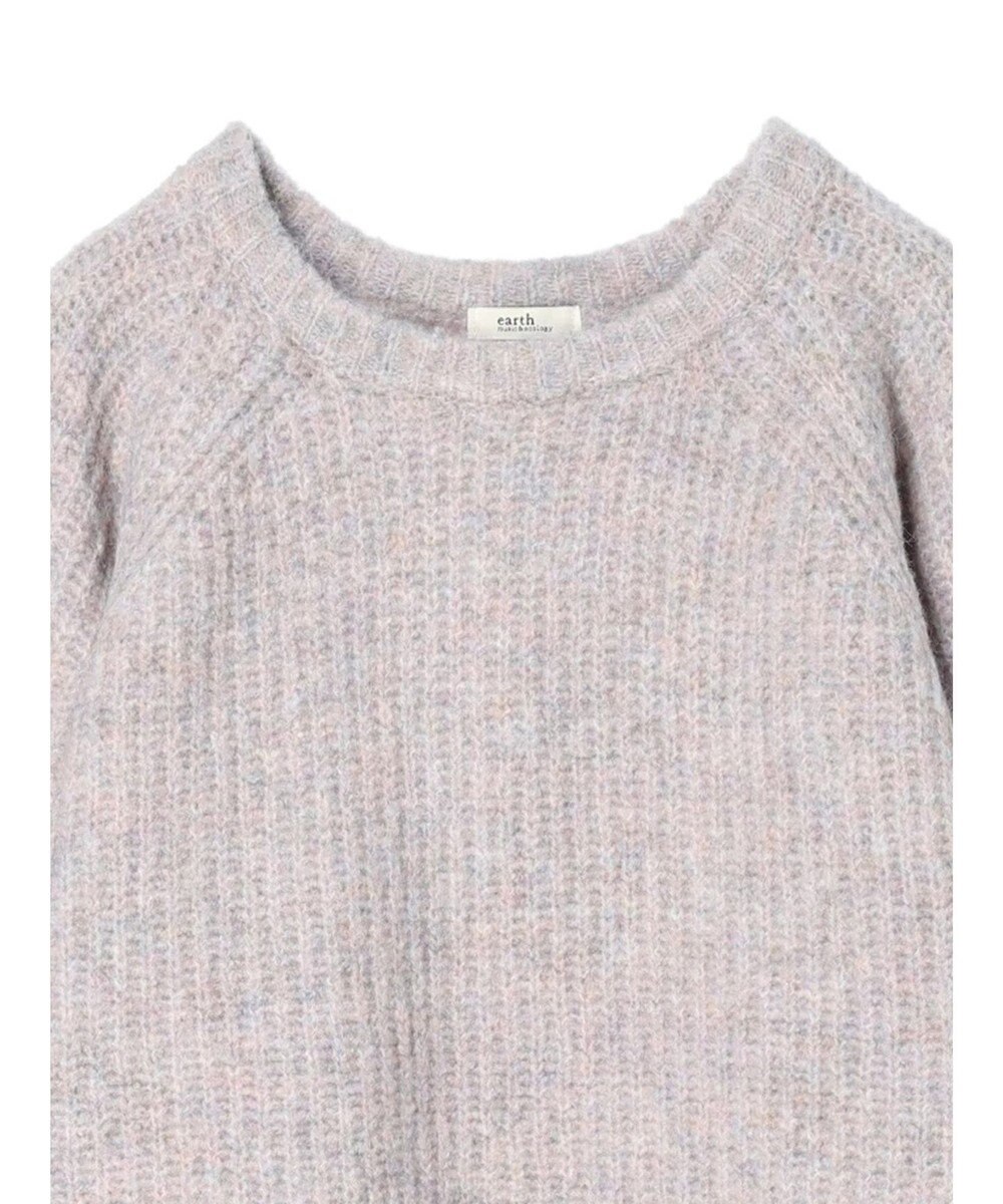 earth music&ecology ふわふわメランジチュニック 