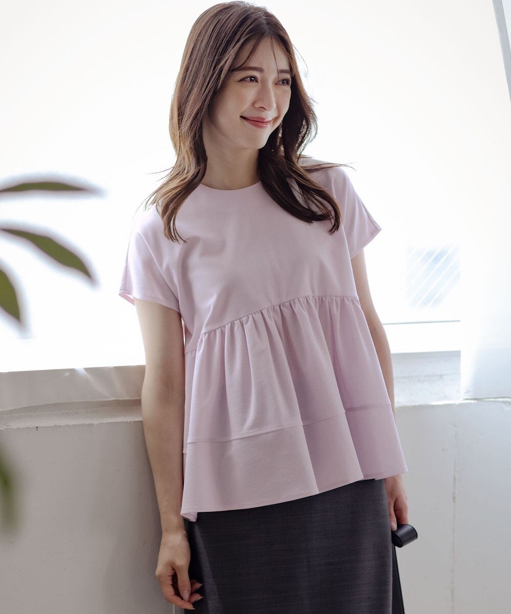 組曲 ツイルジャージーティアード カットソー 