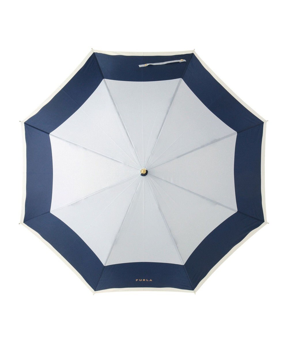 MOONBAT FURLA 長傘 カラーボーダー 耐風 日本製 