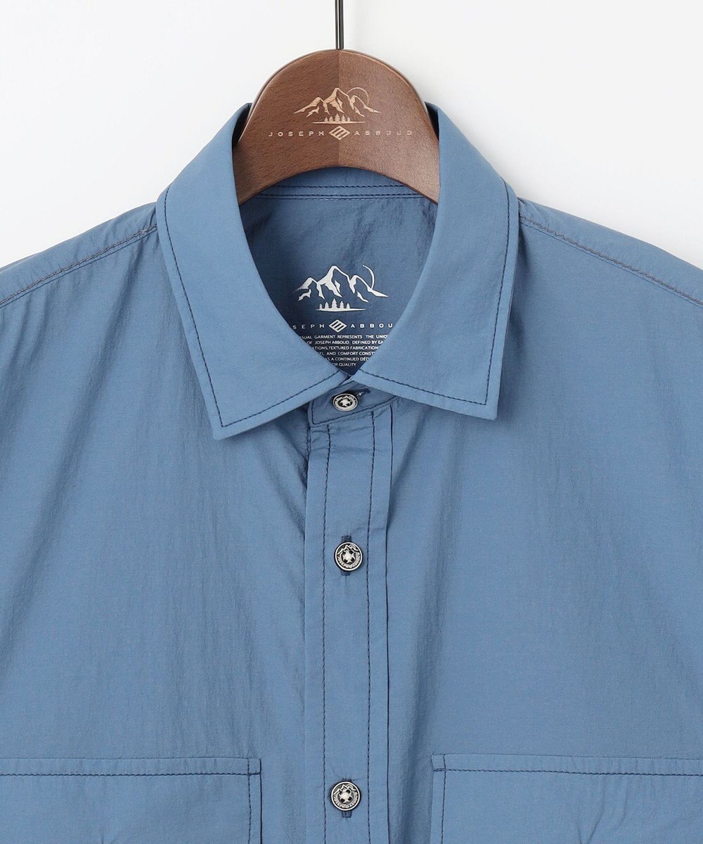JOSEPH ABBOUD MOUNTAIN 【軽量/ECO撥水/ストレッチ/男女兼用】ライトワッシャー アウトドアシャツ 