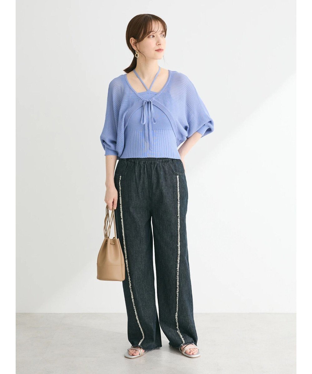 Green Parks ・swing by SET2点ニットボレロ&ニットキャミ 