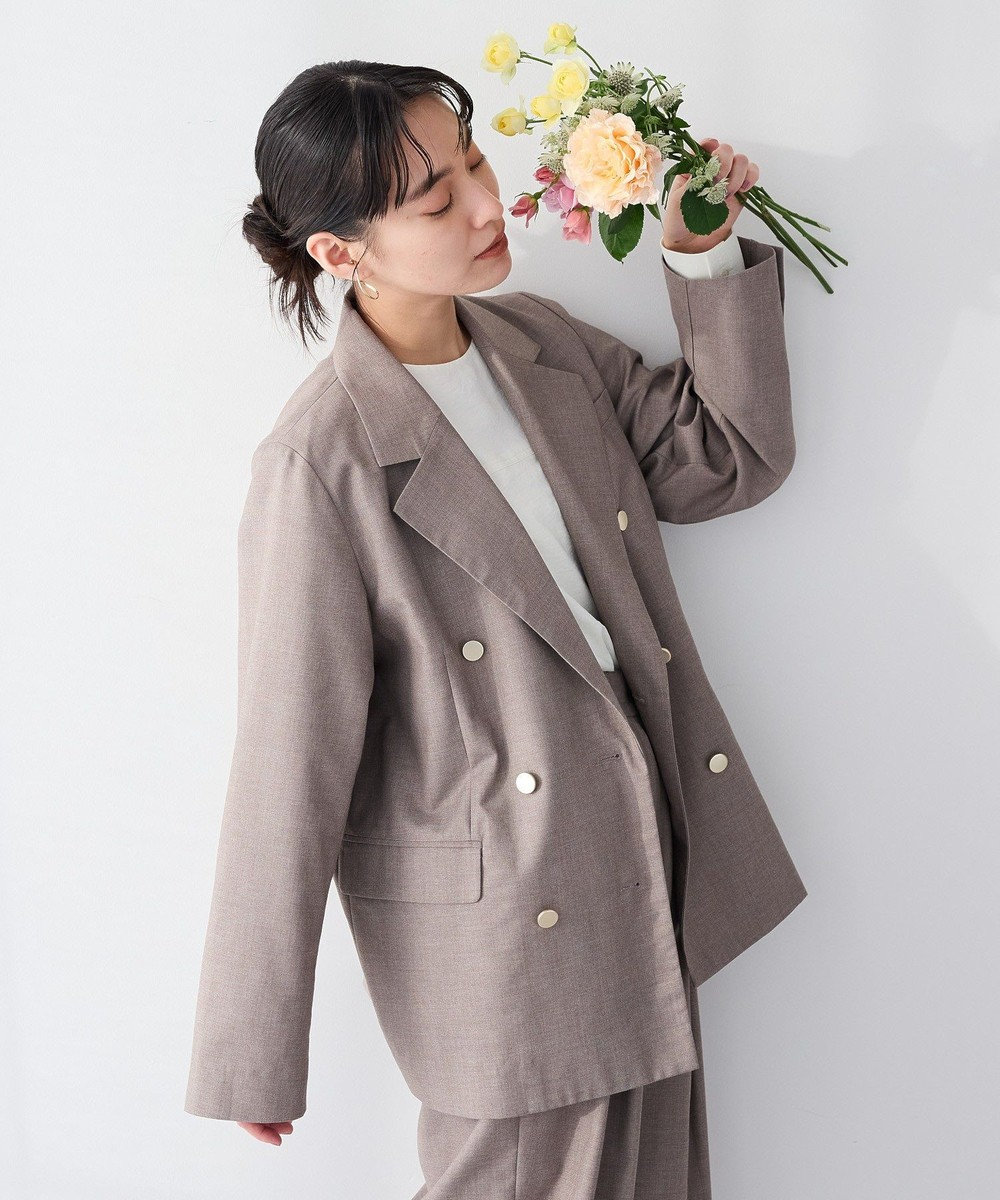 CRAFT STANDARD BOUTIQUE ＜セレモニー＞ダブルテーラードジャケット 