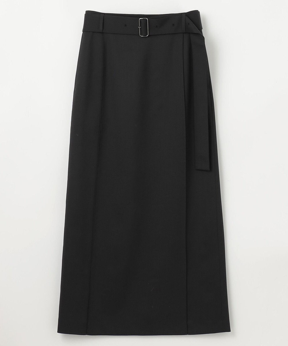 NAVE 【Nave・セットアップ可】ウールポリエステルツイルスカート 