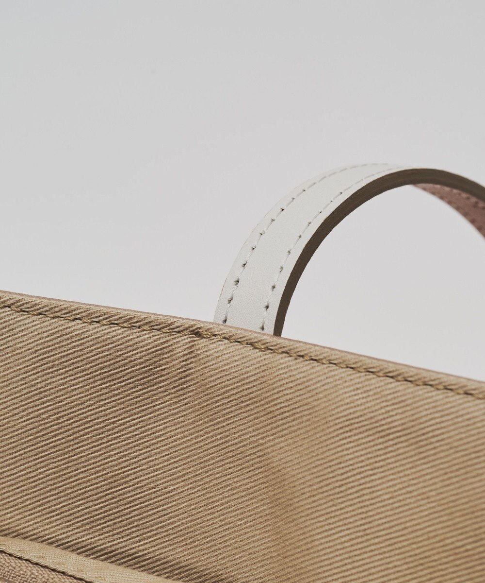 russet バイカラーレザーハンドルトートバッグ(SF-279) 