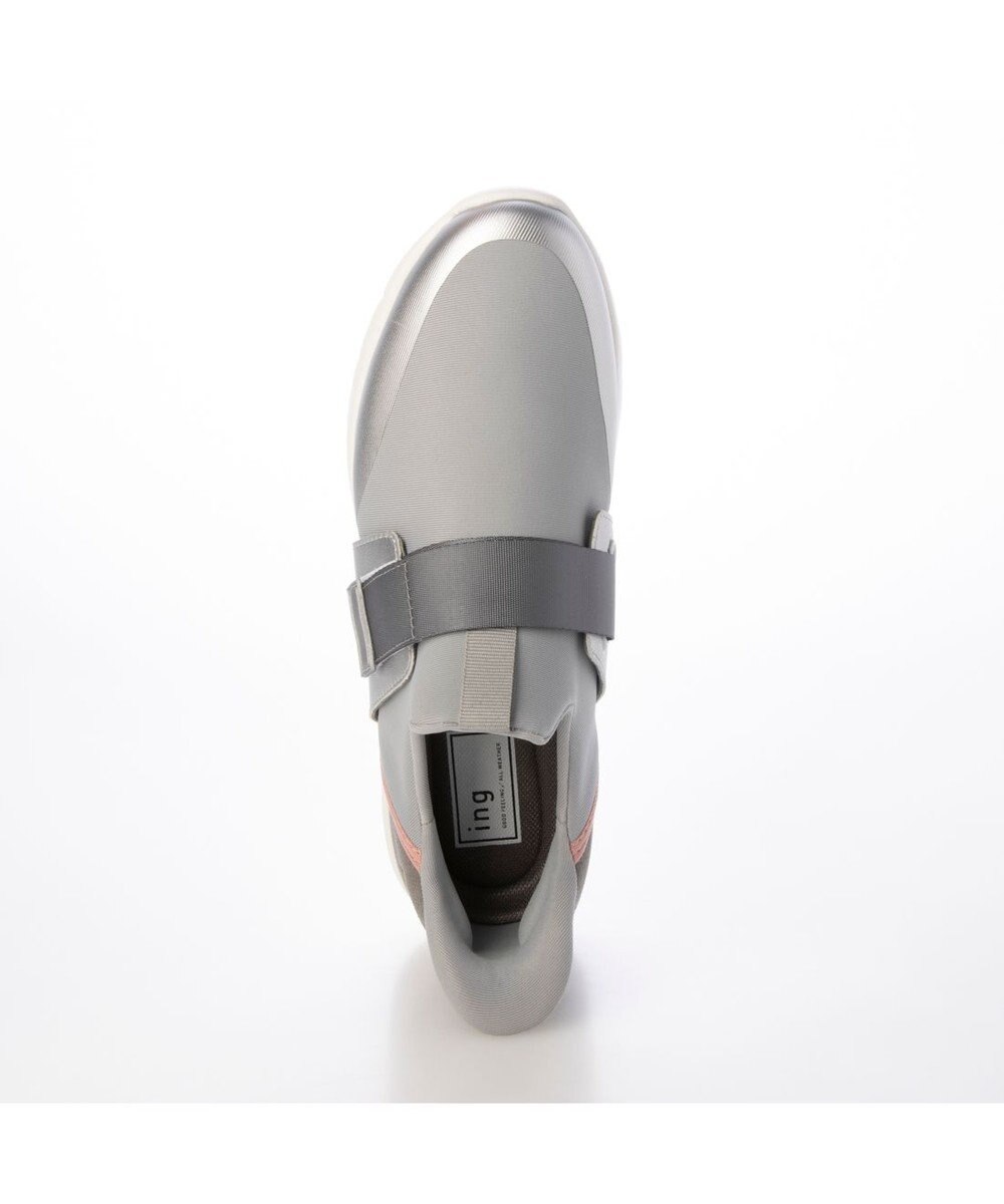 ing <ing>【レイン対応】ストレッチハンズフリースニーカー 