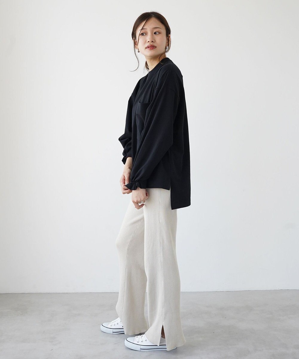 HAAG スマイルコットン LONG SLEEVE SHIRTS カットソー 