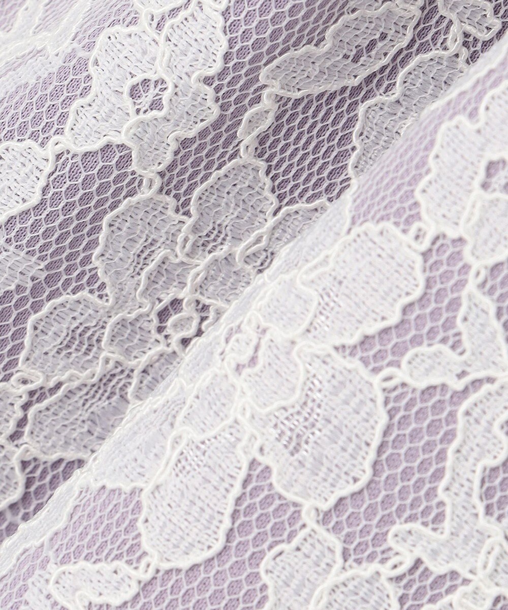 ANY KIDS 襟付きレースボンディングワンピース 