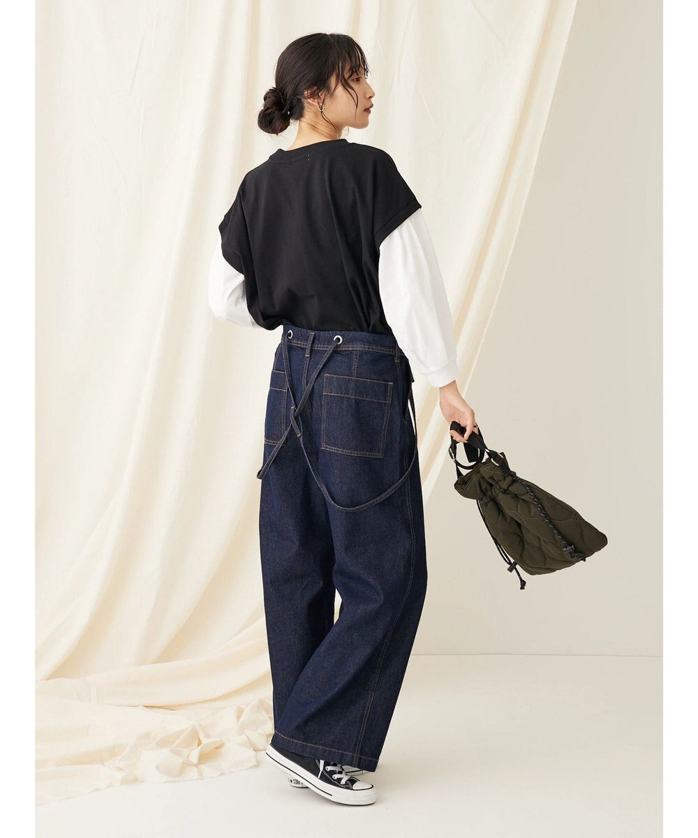 CRAFT STANDARD BOUTIQUE ９分袖ショルダータックプルオーバー 