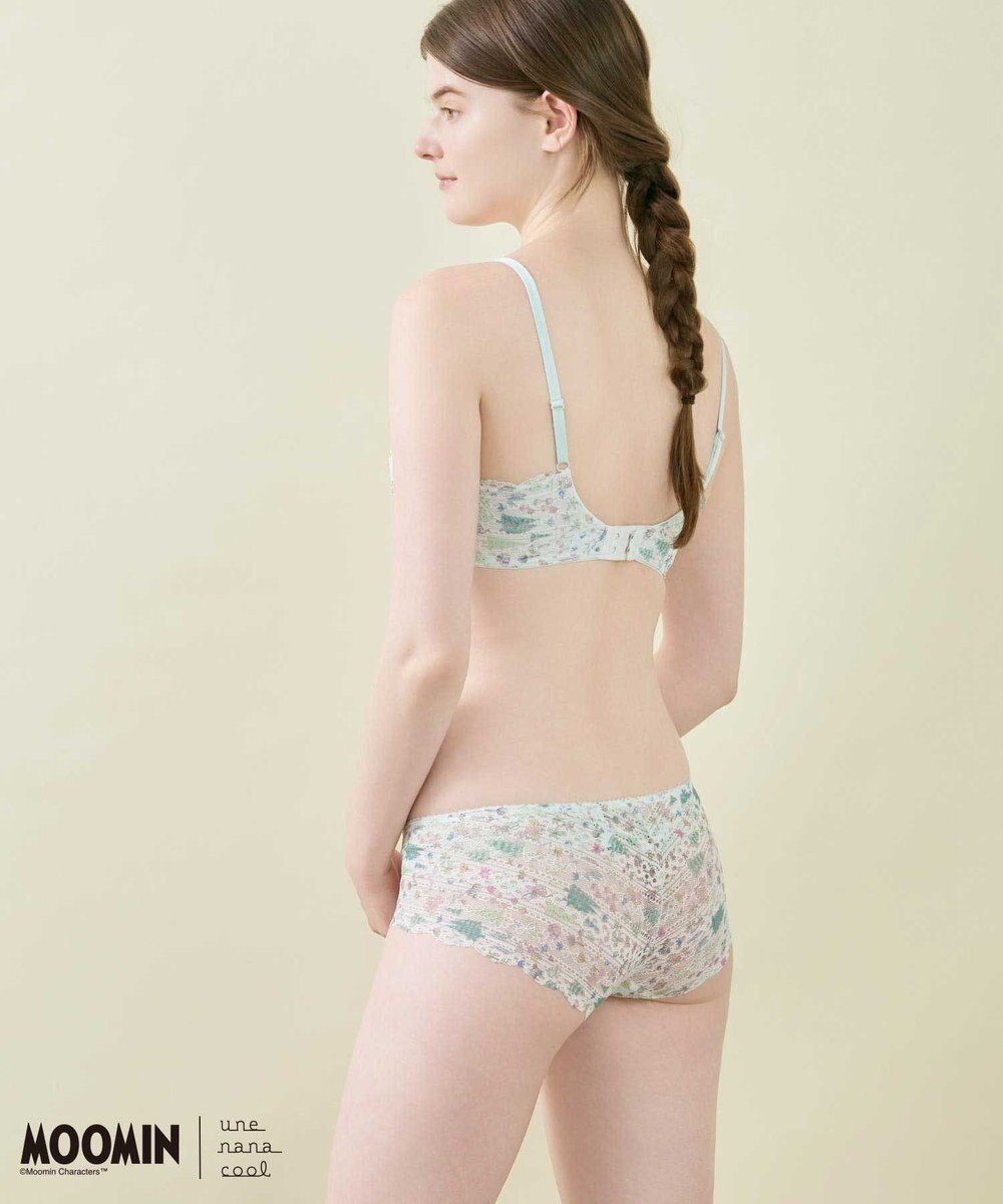 une nana cool 【ムーミン】 MOOMIN * une nana cool  364 レース ノンワイヤーブラ 