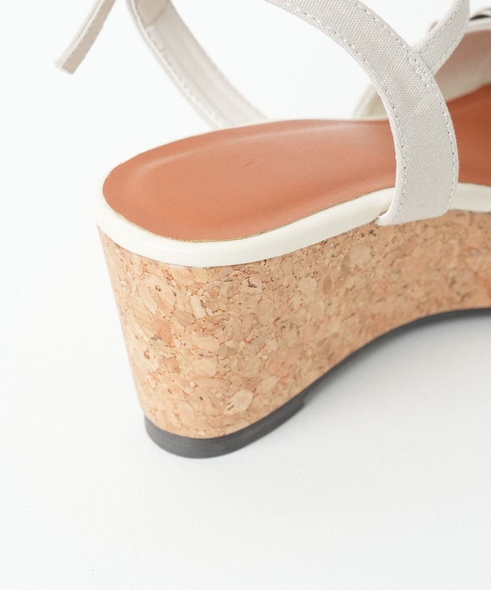 WEGO ウェッジソールフリルサンダル 