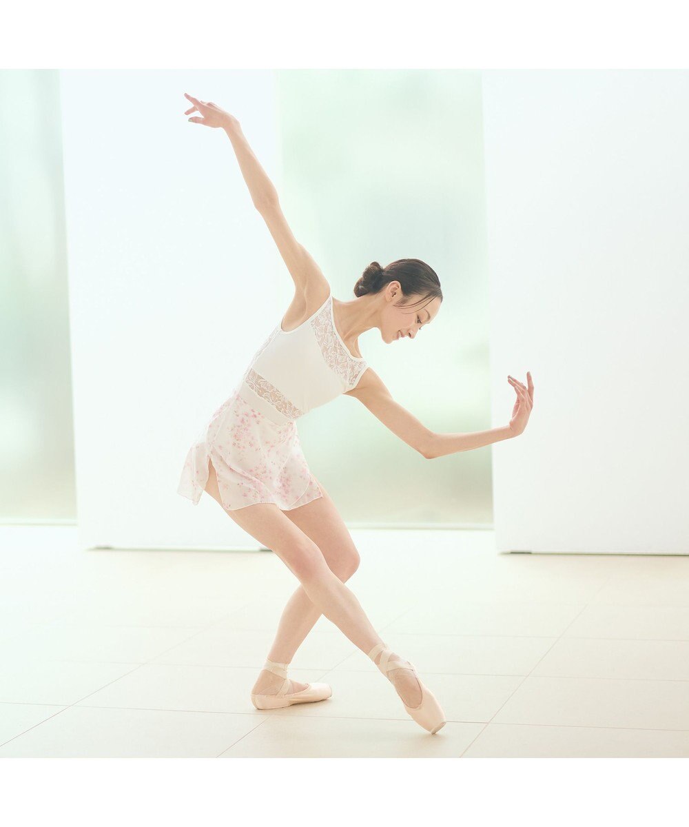 Chacott 【MAY NAGAHISA】ジュニア ノースリーブレオタード 