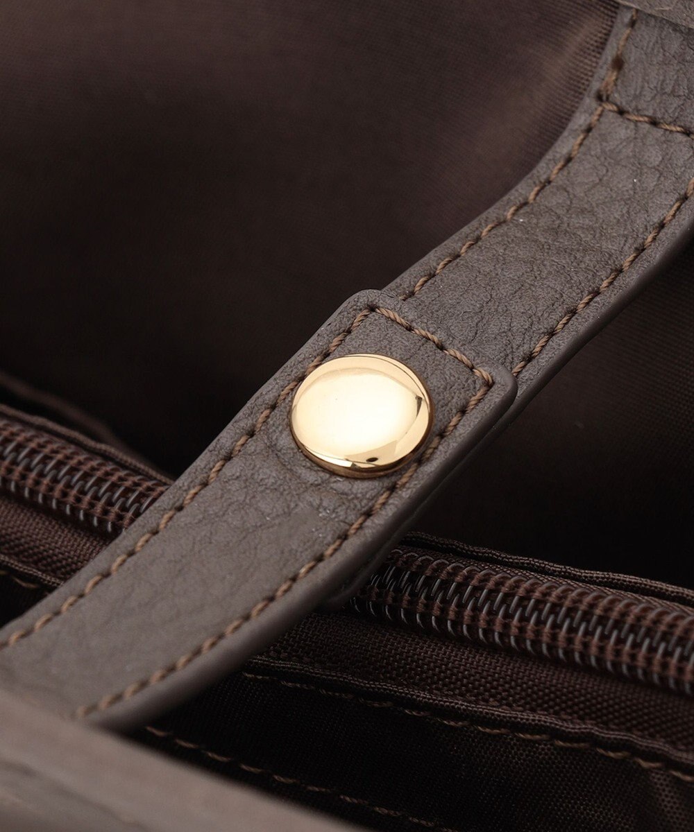 ANY 【PC・A4サイズ収納可】ステッチラインキャンバストート 