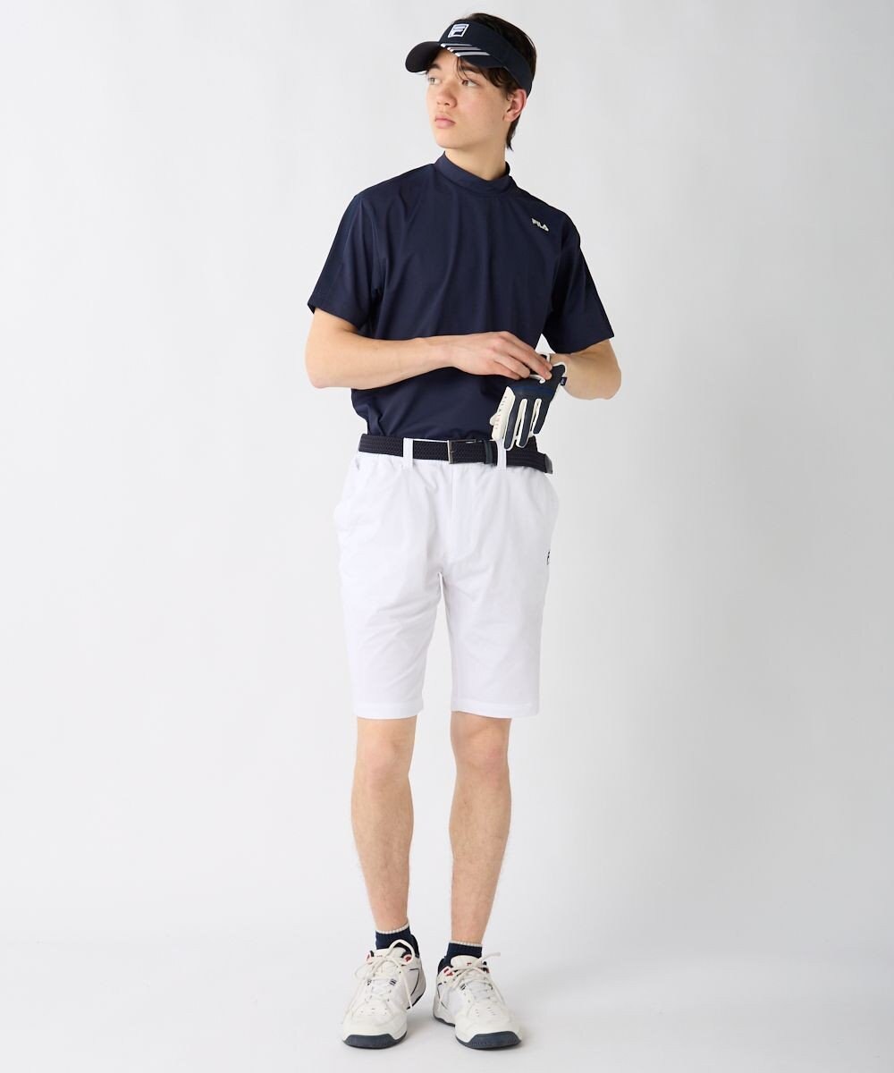 FILA GOLF／marie claire 【FILA GOLF】半袖モックネックシャツ 