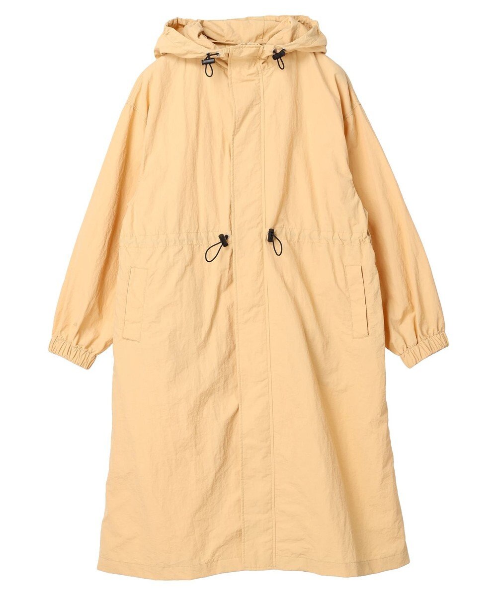 Green Parks フーデットロングコート 