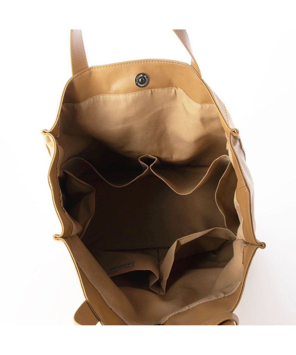 UNBILLION カシュカシュ cachecache / ガーメント合皮ショッパートートバッグ 