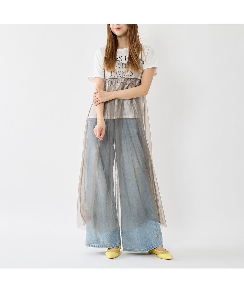 MODE ET JACOMO <carino>【レイン対応】メッシュポインテッドトゥパンプス 