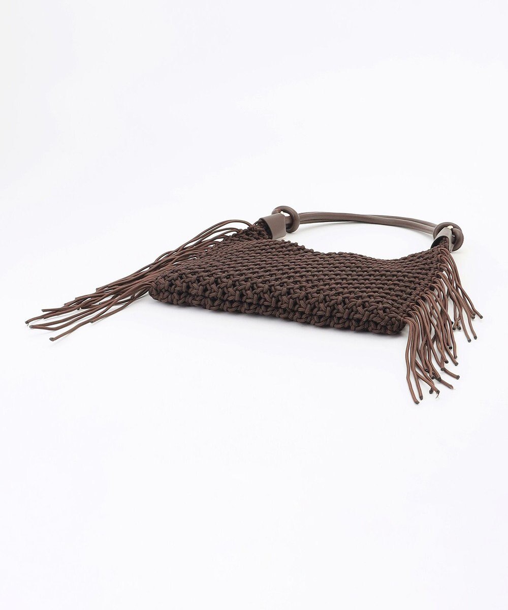 自由区 クロッシェフリンジ バッグ 