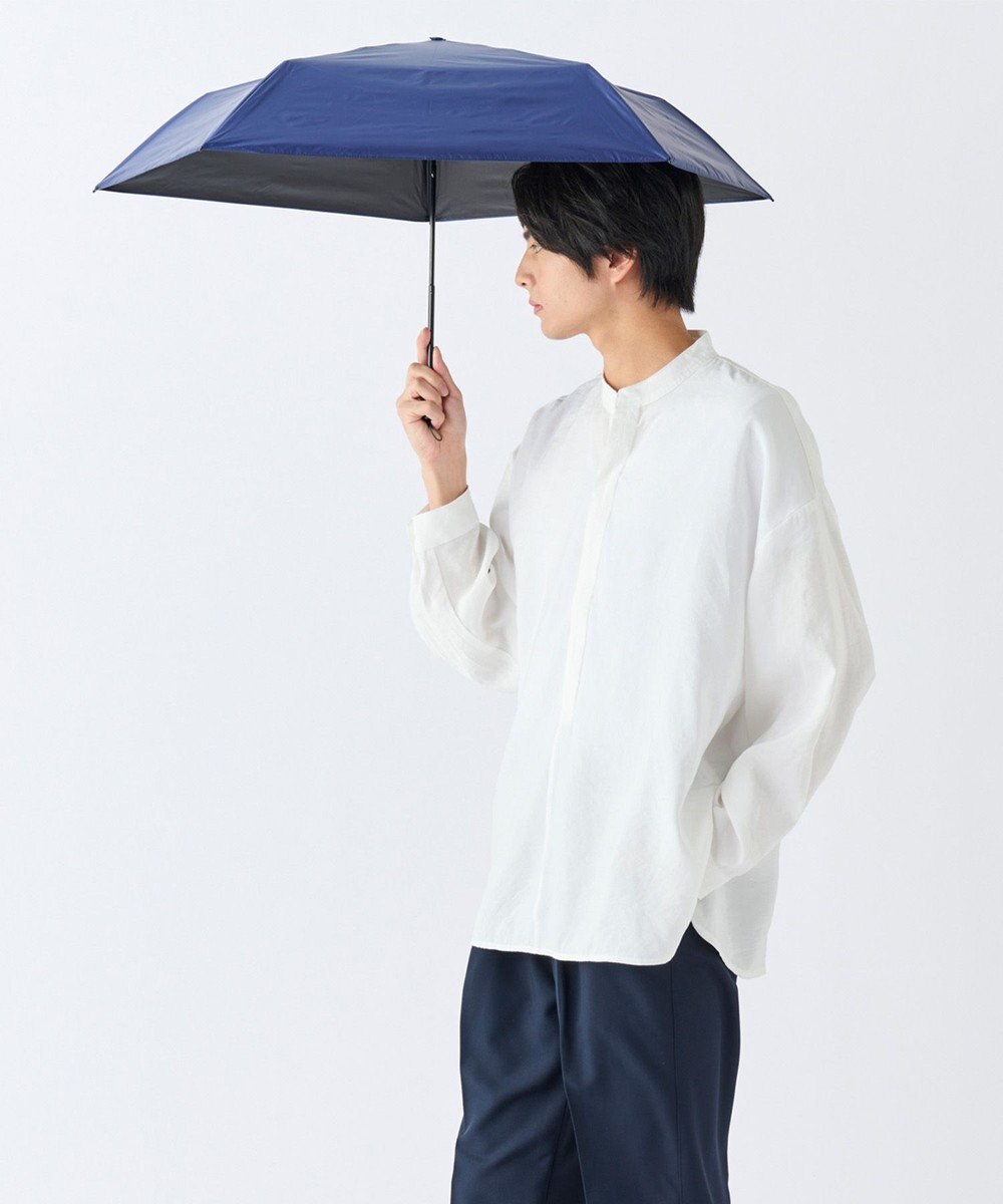 MOONBAT 【遮光100％/超軽量/大きめ】マジで軽い傘 晴雨兼用 折りたたみ日傘 マジカルテックプロテクション 61cm 