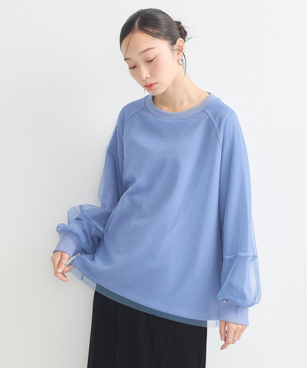 earth music&ecology シアーレイヤードプルオーバー 