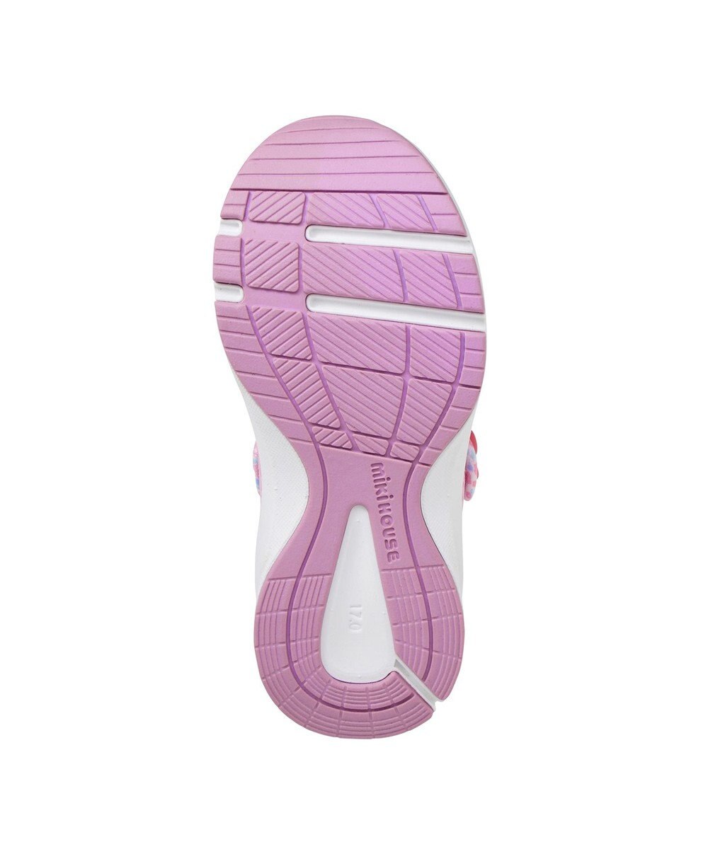 MIKI HOUSE HOT BISCUITS 【16-18cm】ワンストラップ風 ダブルラッセル キッズシューズ 