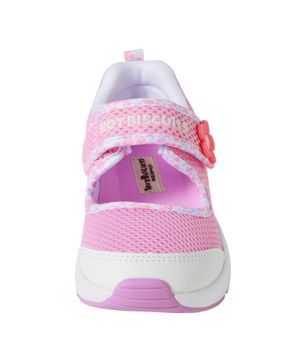 MIKI HOUSE HOT BISCUITS 【16-18cm】ワンストラップ風 ダブルラッセル キッズシューズ 